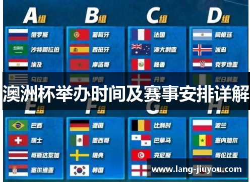 澳洲杯举办时间及赛事安排详解 澳洲杯举办时间及赛事安排详解
