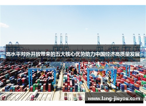 高水平对外开放带来的五大核心优势助力中国经济高质量发展 高水平对外开放带来的五大核心优势助力中国经济高质量发展